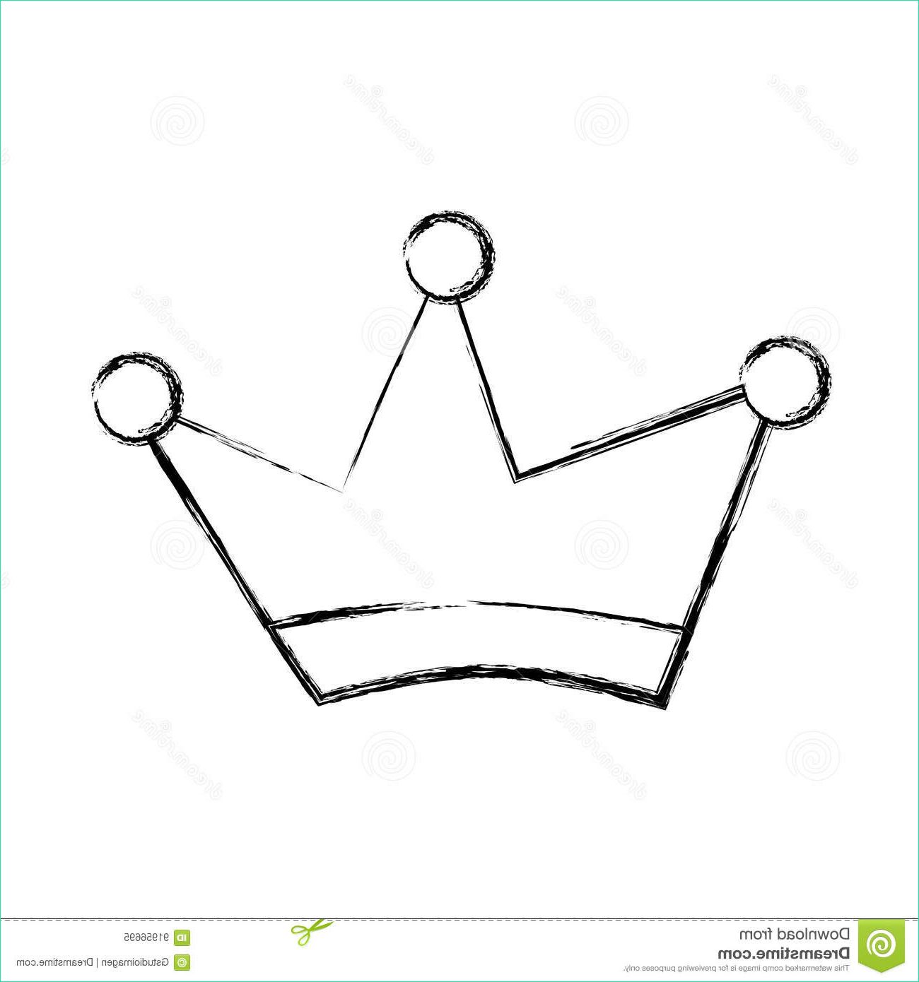 illustration stock ic ne d isolement par dessin de couronne de roi image