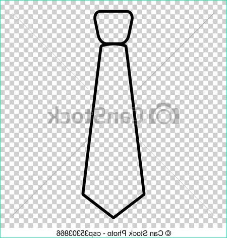 cravate ligne vecteur icône