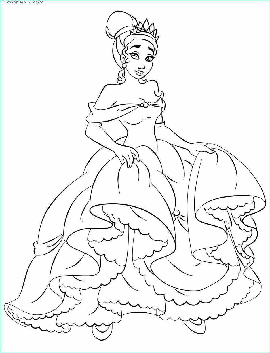 15 coloriage robe de princesse imprimer
