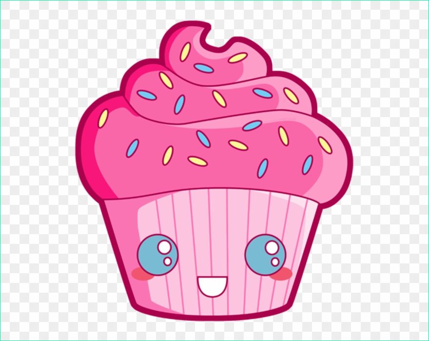 JRbJob candy clipart kawaii cupcake dessin avec des yeux