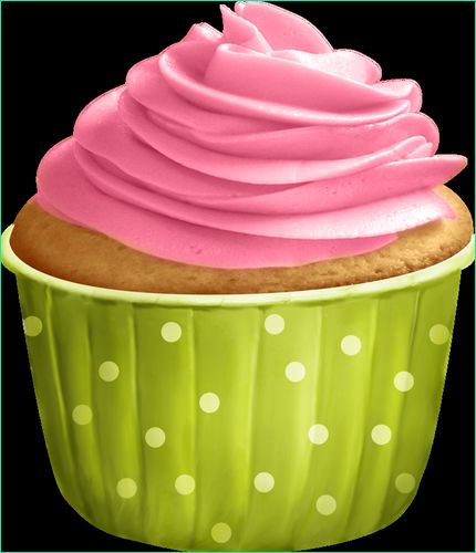 1990 dessin couleur cupcake