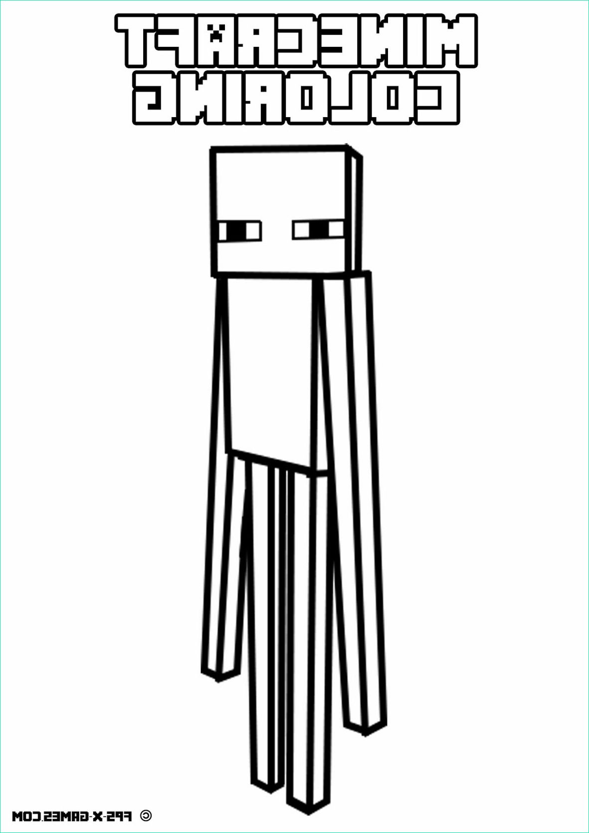 image=kids minecraft coloring page drawing inspired by minecraft 8 1
