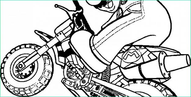 coloriage moto de course elegant photos coloriage moto enfant moderne dessin moto cross facile