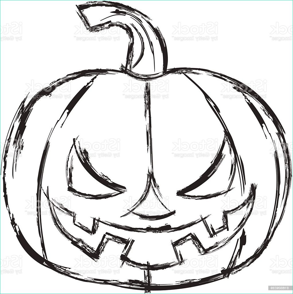 citrouille halloween dessin animé illustration vectorielle gm
