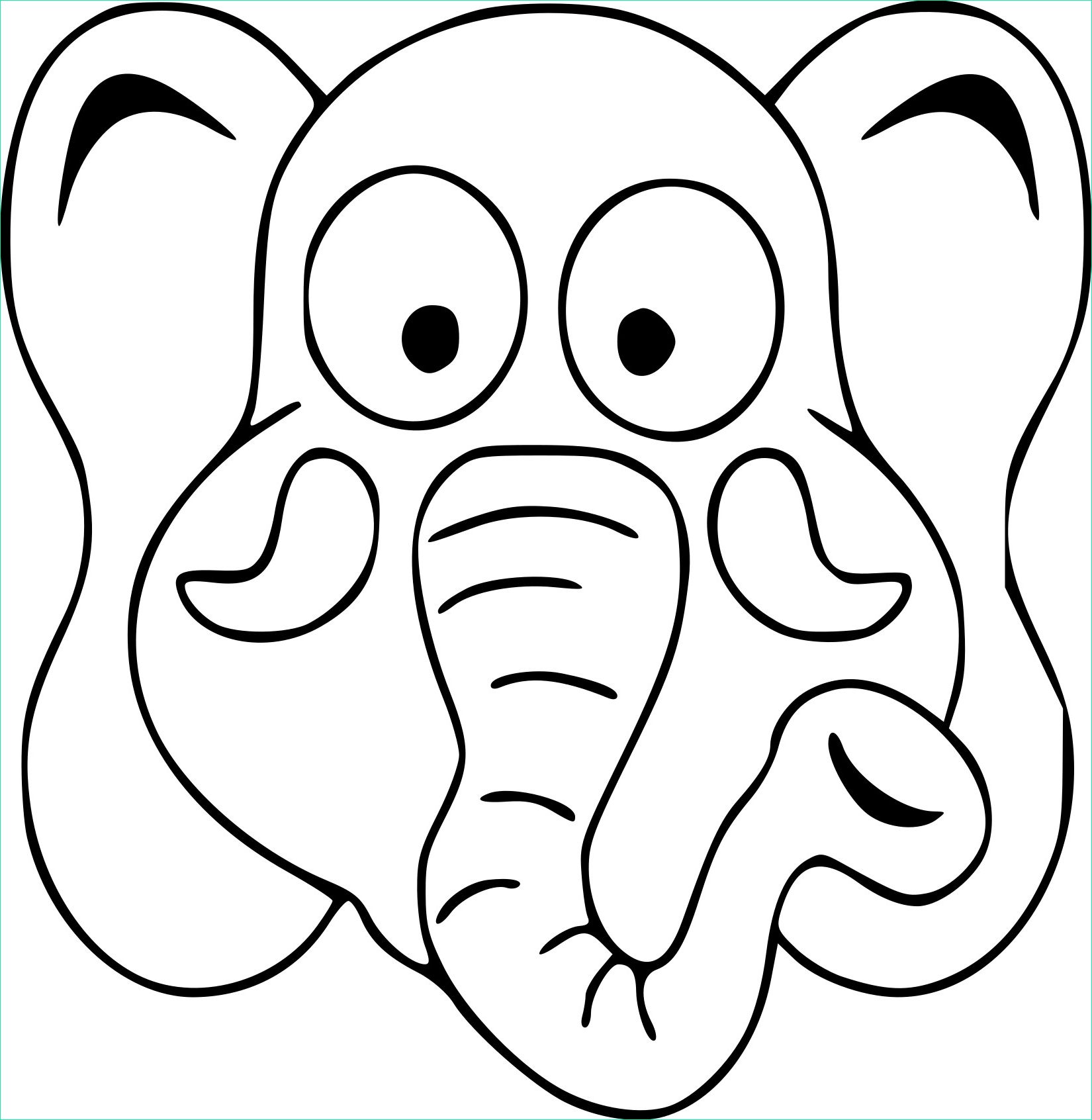 masque elephant