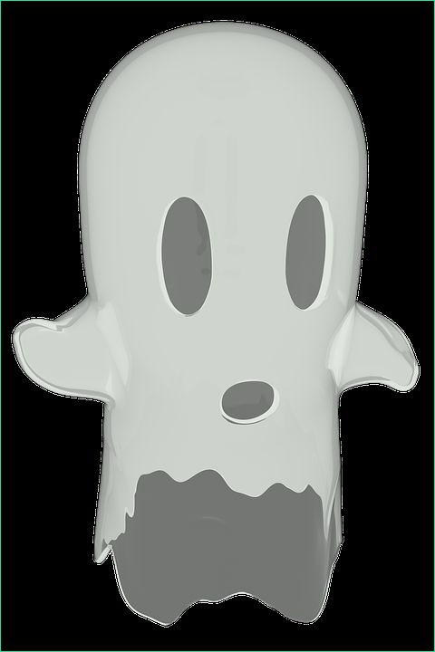 fantôme mignon spooky dessin animé
