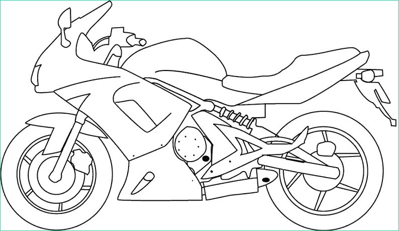 dessin moto bmw