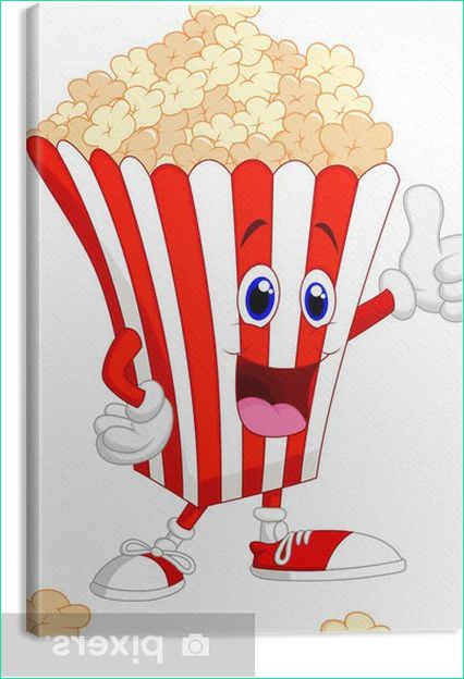 dessin popcorn