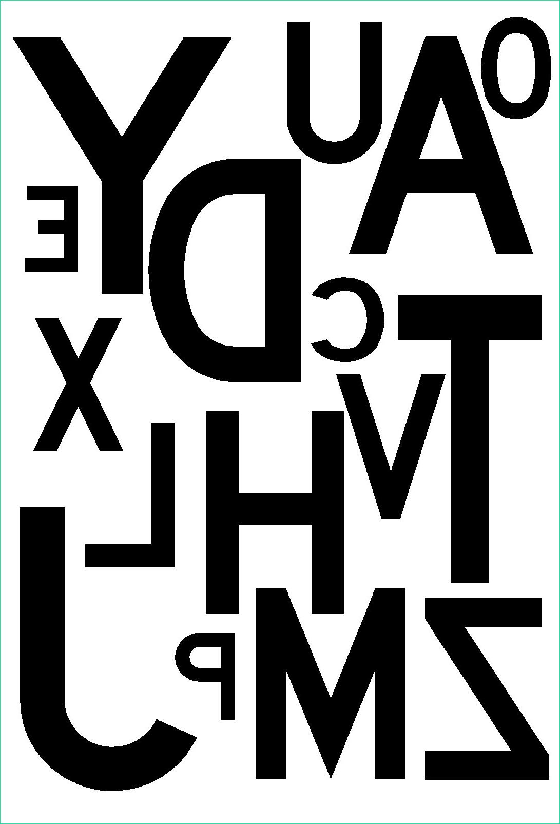 lettre de l alphabet a imprimer et decouper