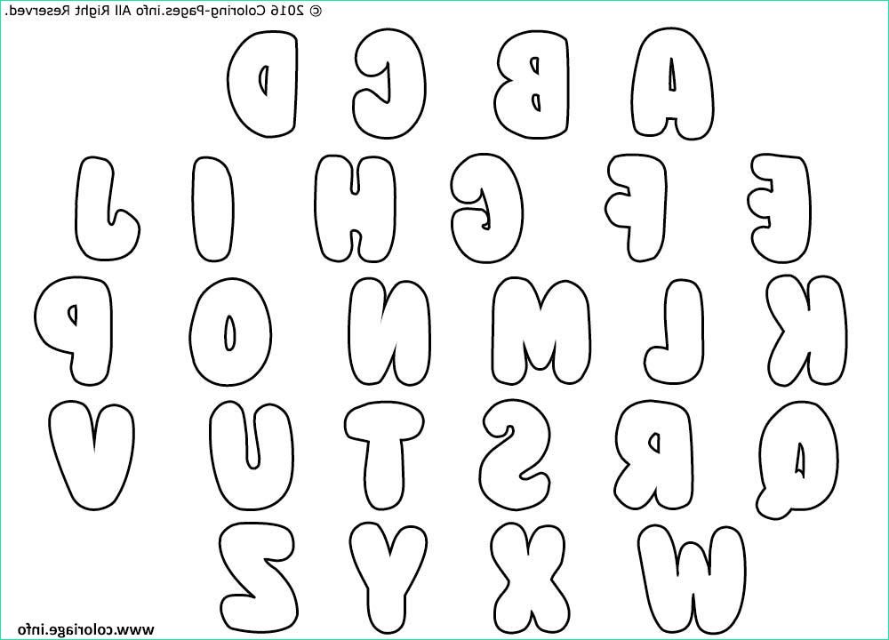 alphabet maternelles coloriage dessin