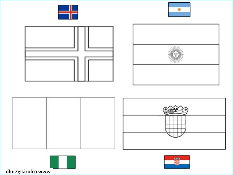 fifa coupe du monde 2018 groupe d argentine islande croatie nigeria coloriage