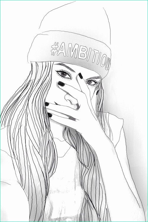 Coloriage Ado Fille Beau Photos Dessin Fille A Imprimer 1stepclinic