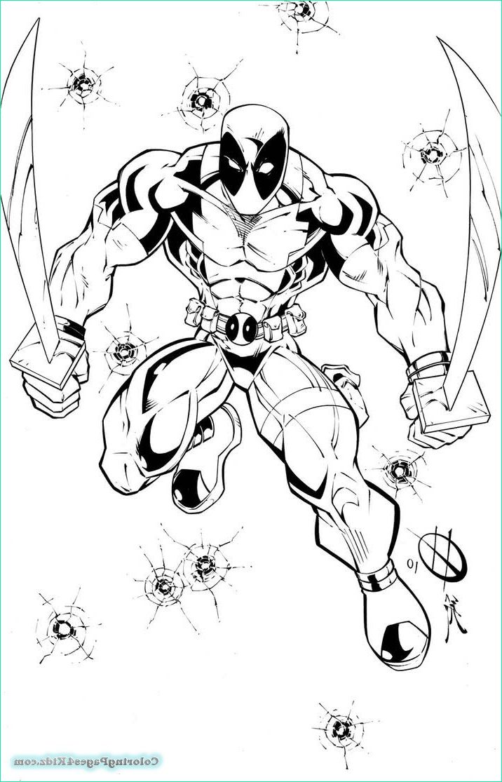 deadpool coloring pages 1027