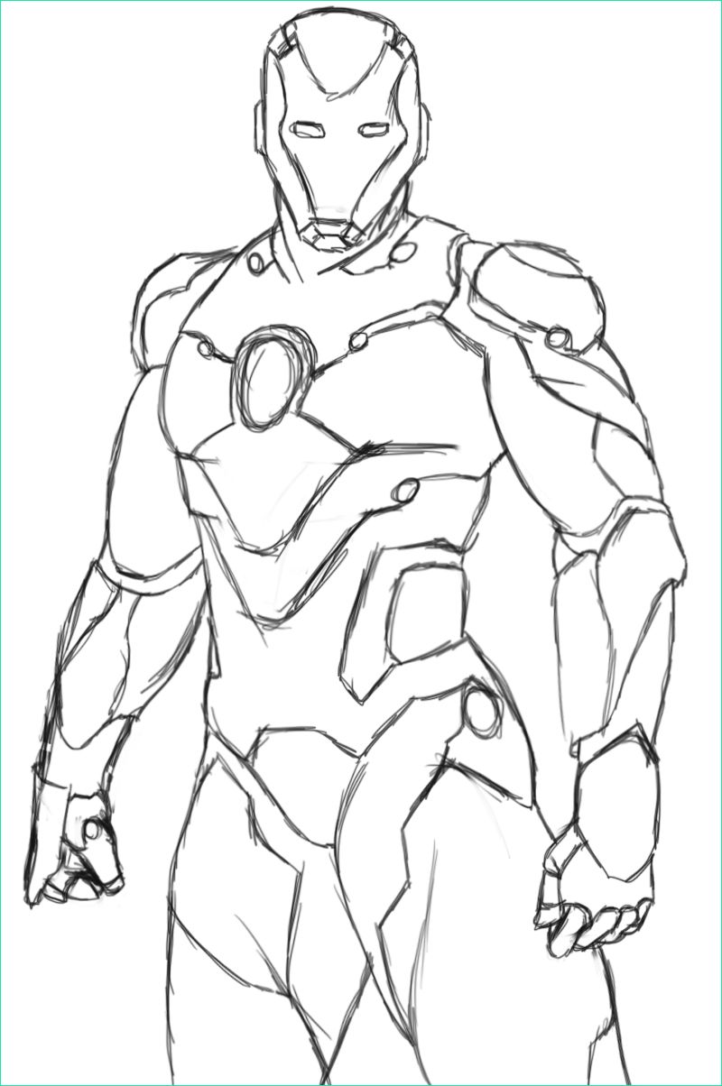 image=iron man Coloring for kids iron man 1