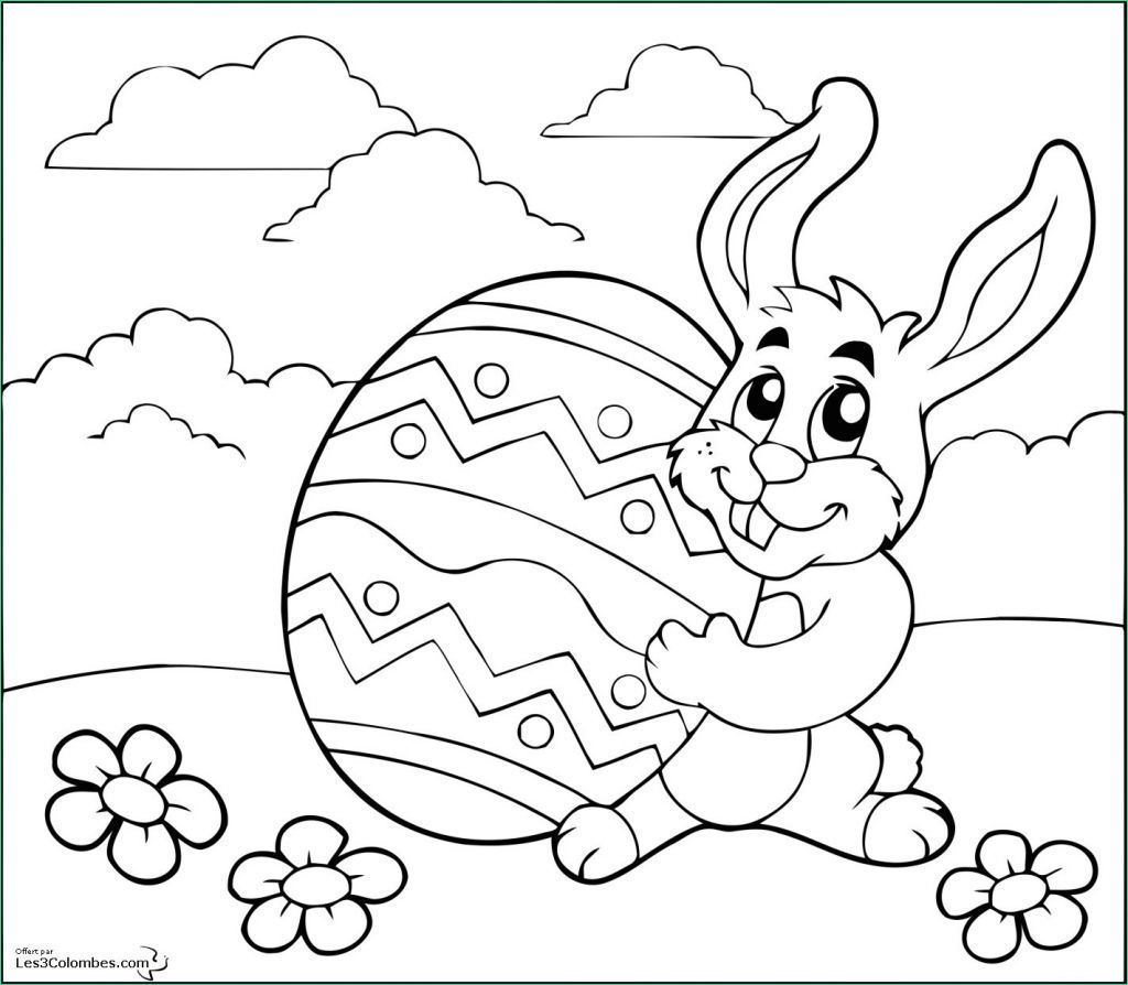 dessin de lapin trop mignon inspirant collection coloriage de pques great coloriage paques oeufs de paques