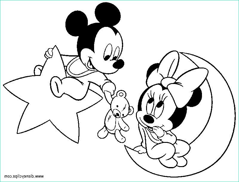 lovely coloriage disney mickey et minnie