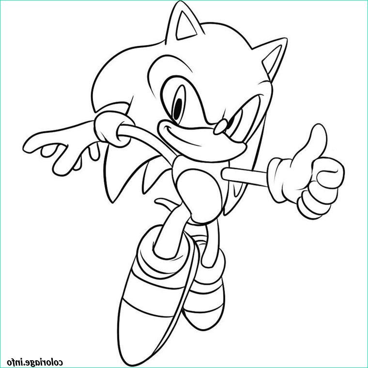 sonic the hedgehog coloriage dessin 1607