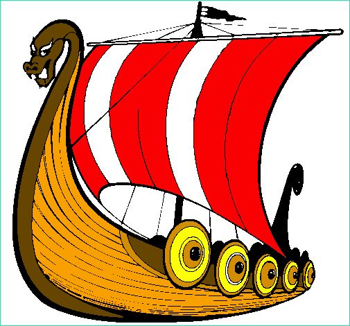 bateau viking 1 colorie par o