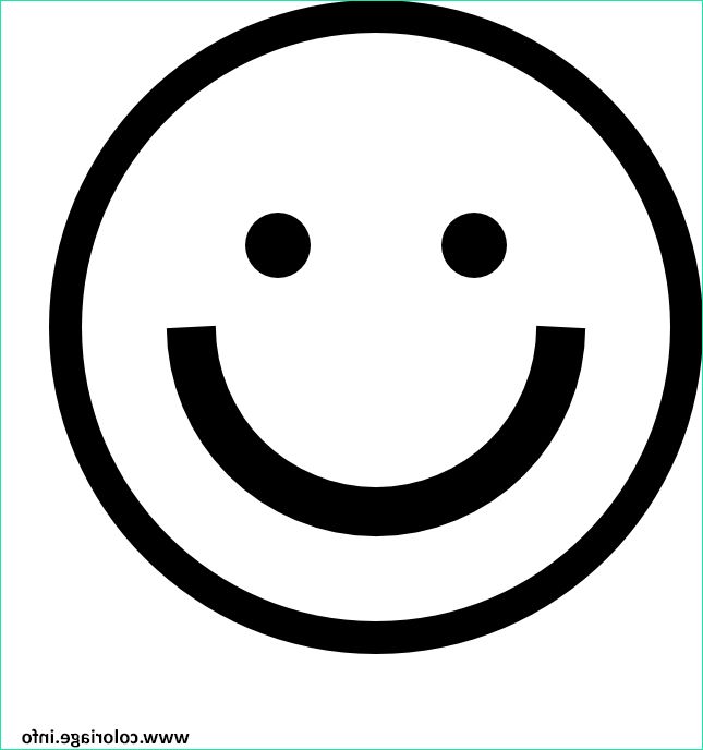 sourire emoji 3 coloriage