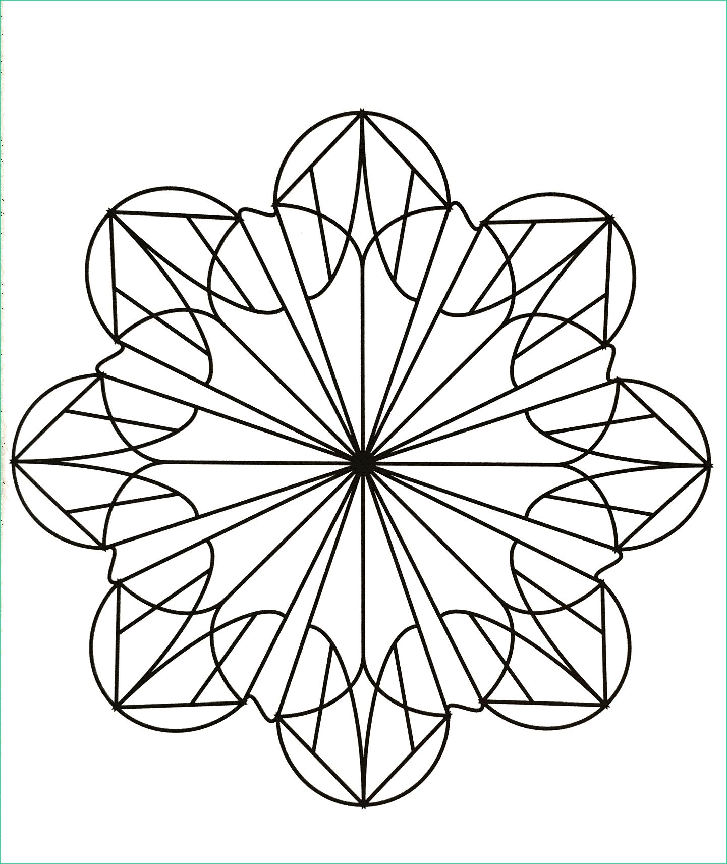 image=mandalas coloriage facile mandala fleur 3