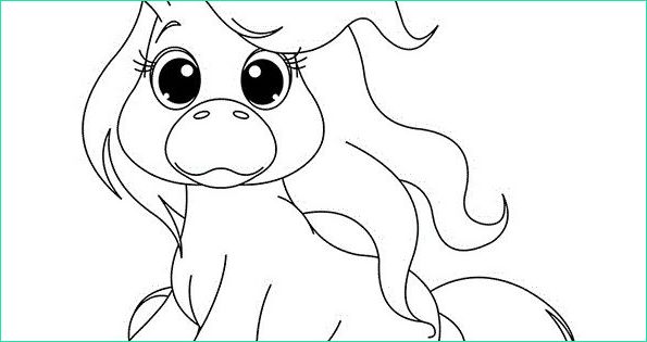 dessin kawaii a colorier licorne bestof images coloriage bebe licorne princesse jecolorie