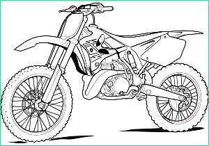dessin facile moto course