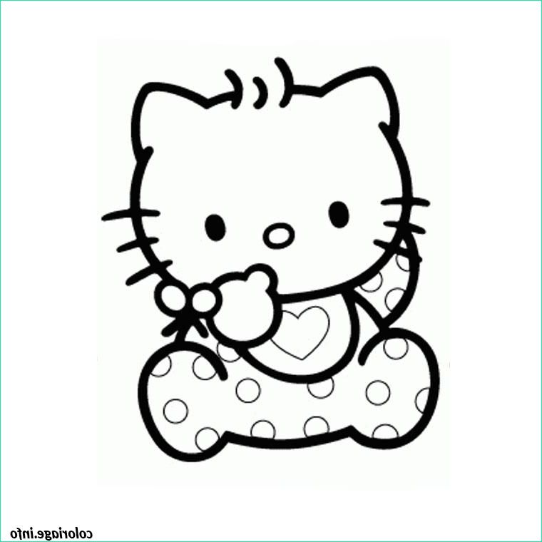 hello kitty baby coloriage 1184