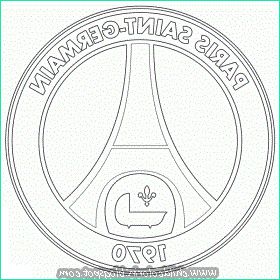 emblem of paris saint germain coloring