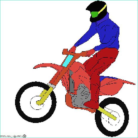 motocross colorier en ligne gratuit 7