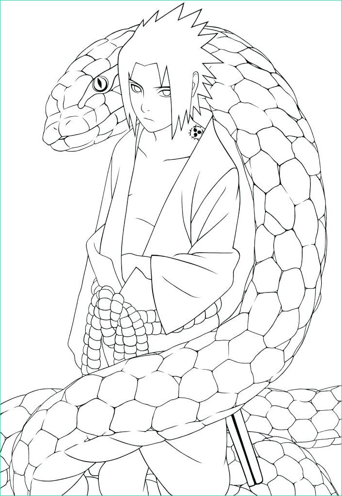 sasuke uchiha coloring pages