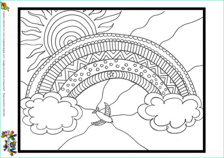 dessin licorne arc en ciel impressionnant photos dessins gratuits a colorier coloriage arc en ciel a imprimer