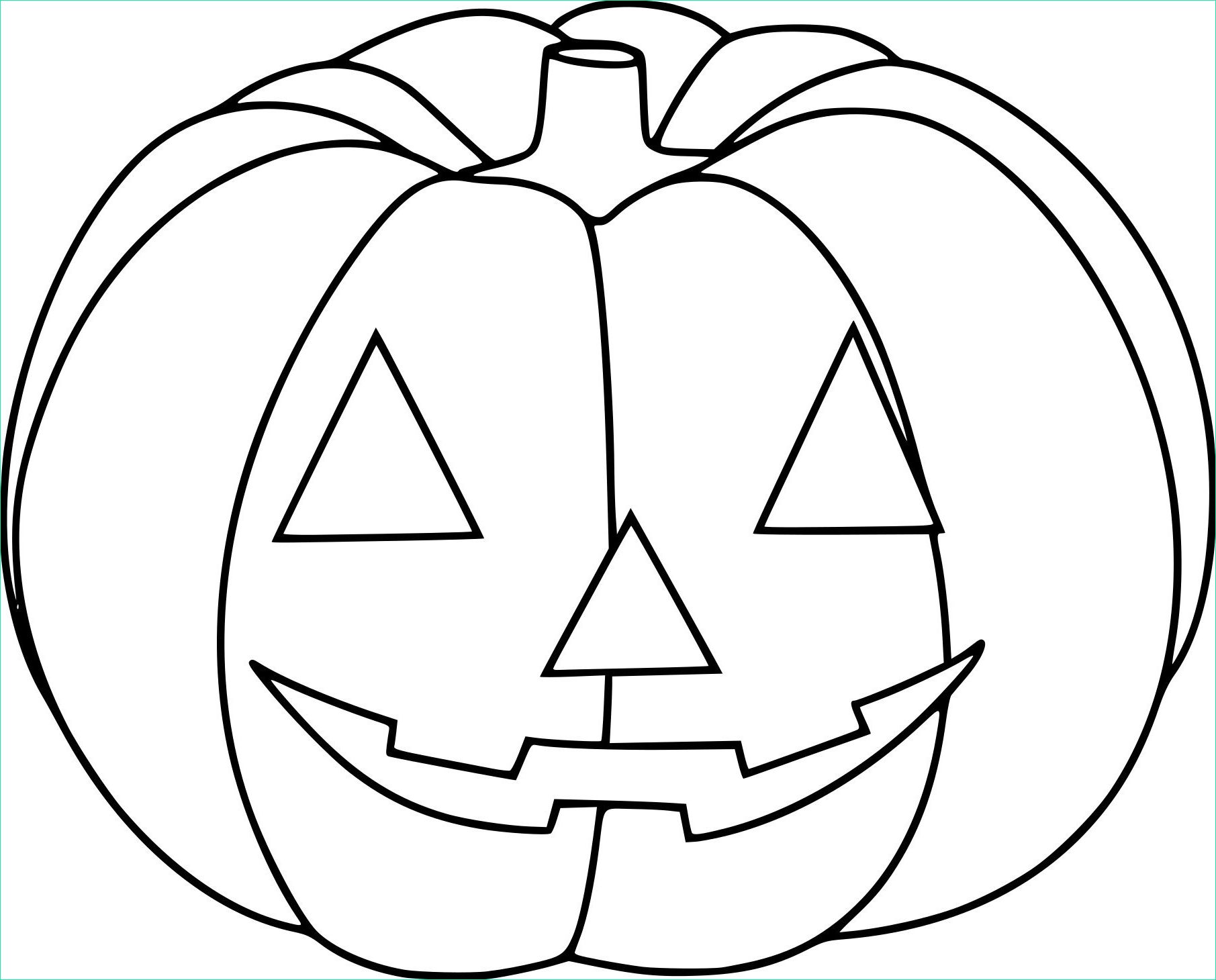 coloriage de citrouille pour halloween a imprimer in dessin a concernant dessin citrouille halloween imprimer
