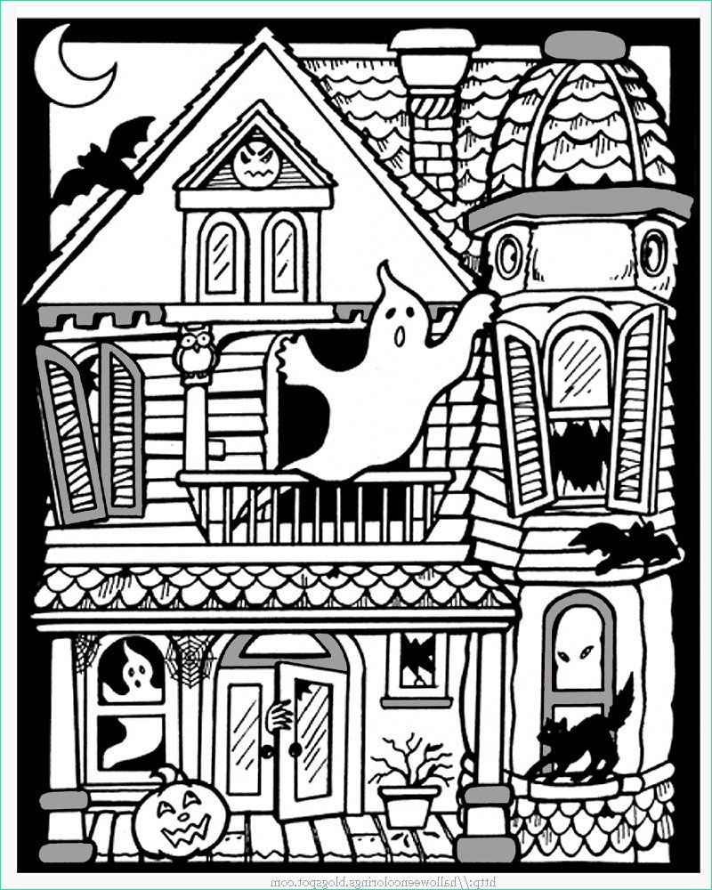 gratuit halloween maison hantee coloriage halloween coloriages interieur jeux gratuit de maison hantee