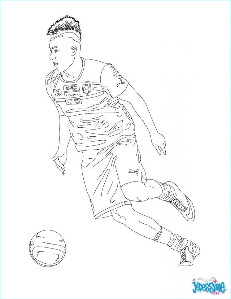 dessin de pogba impressionnant stock coloriage neymar psg coloriage du joueur de foot stephan