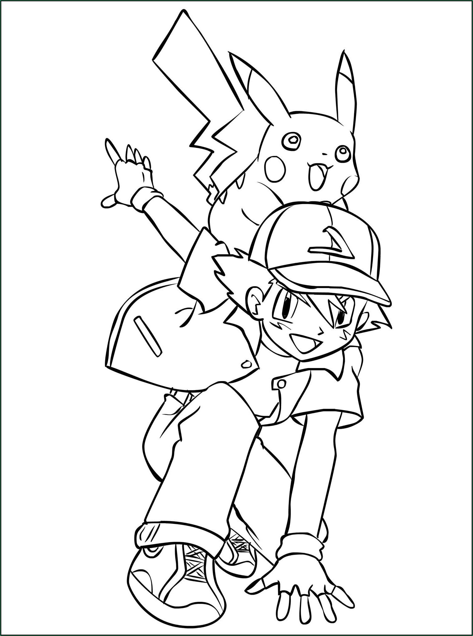 dessin a imprimer pokemon