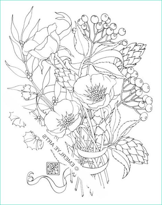 printable coloring page poppy love