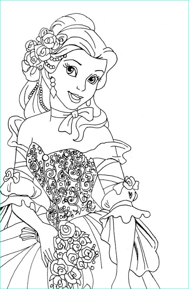 princesse aurore coloriage a imprimer