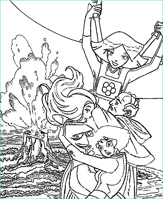 cat coloriages totally spies 2103