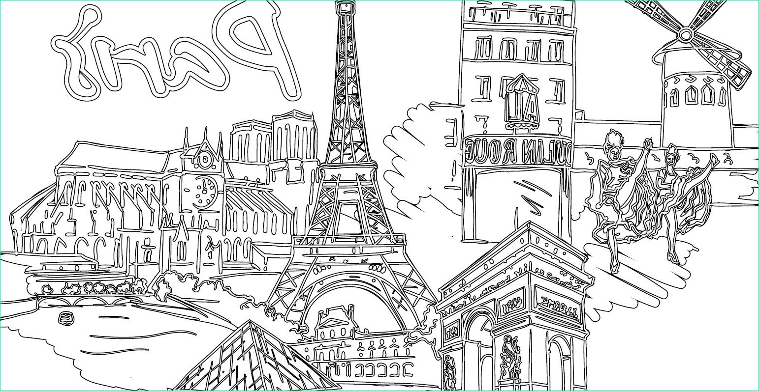 coloriage gratuit ville paris 22 avril 2016