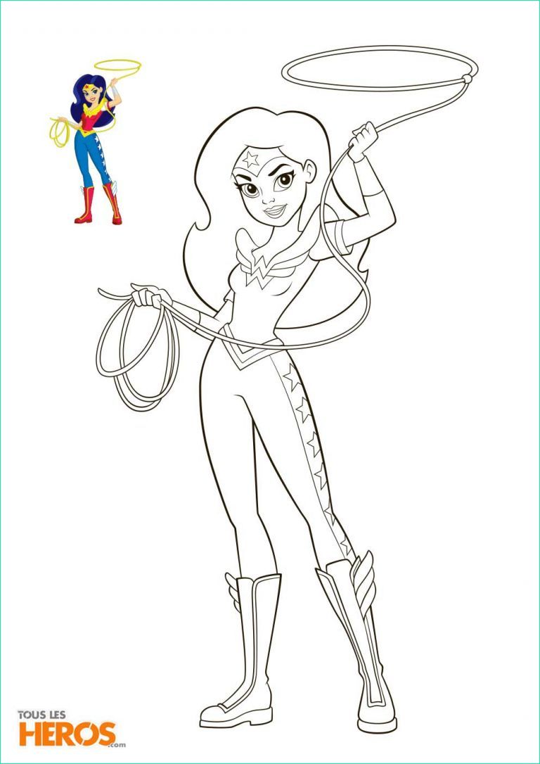 dessin super hero fille bestof image coloriages dc super hero girls a imprimer gratuitement