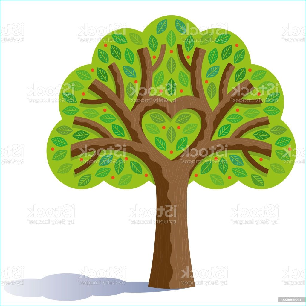 lizote dessin arbre en forme de coeur