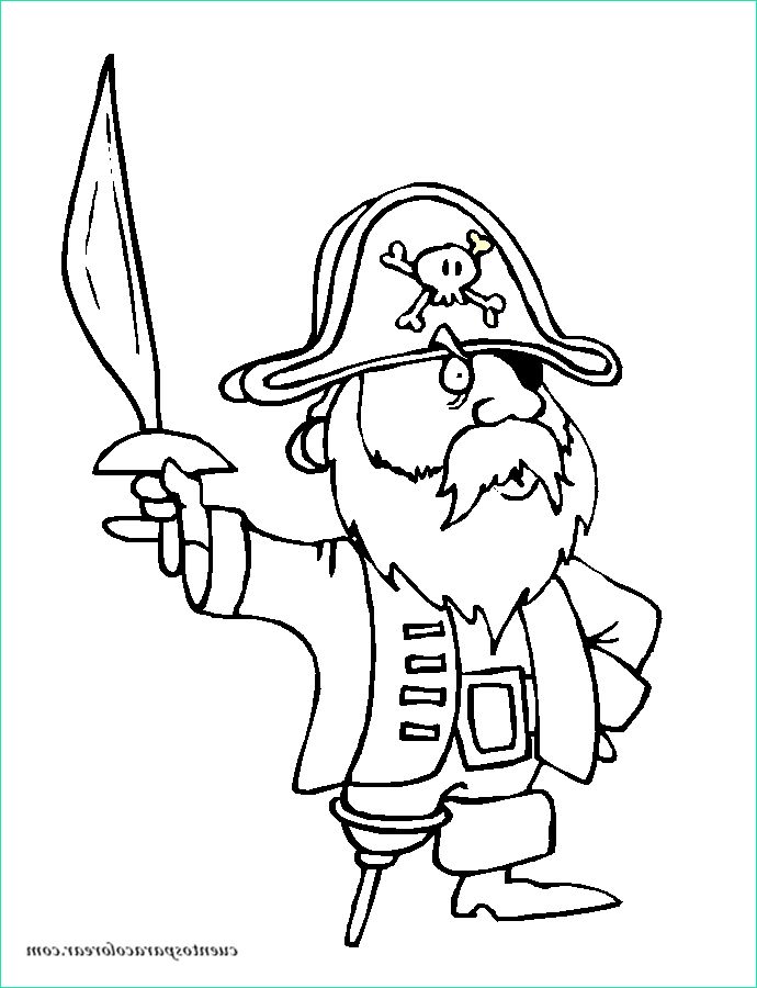 dibujos infantiles de piratas para colorear