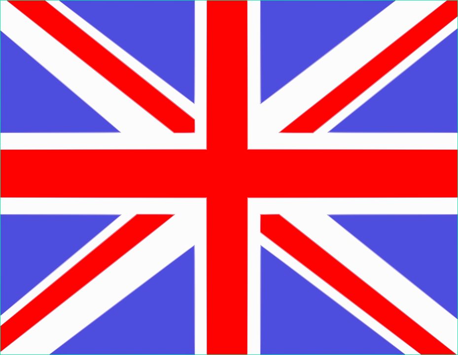 drapeau anglais a imprimer