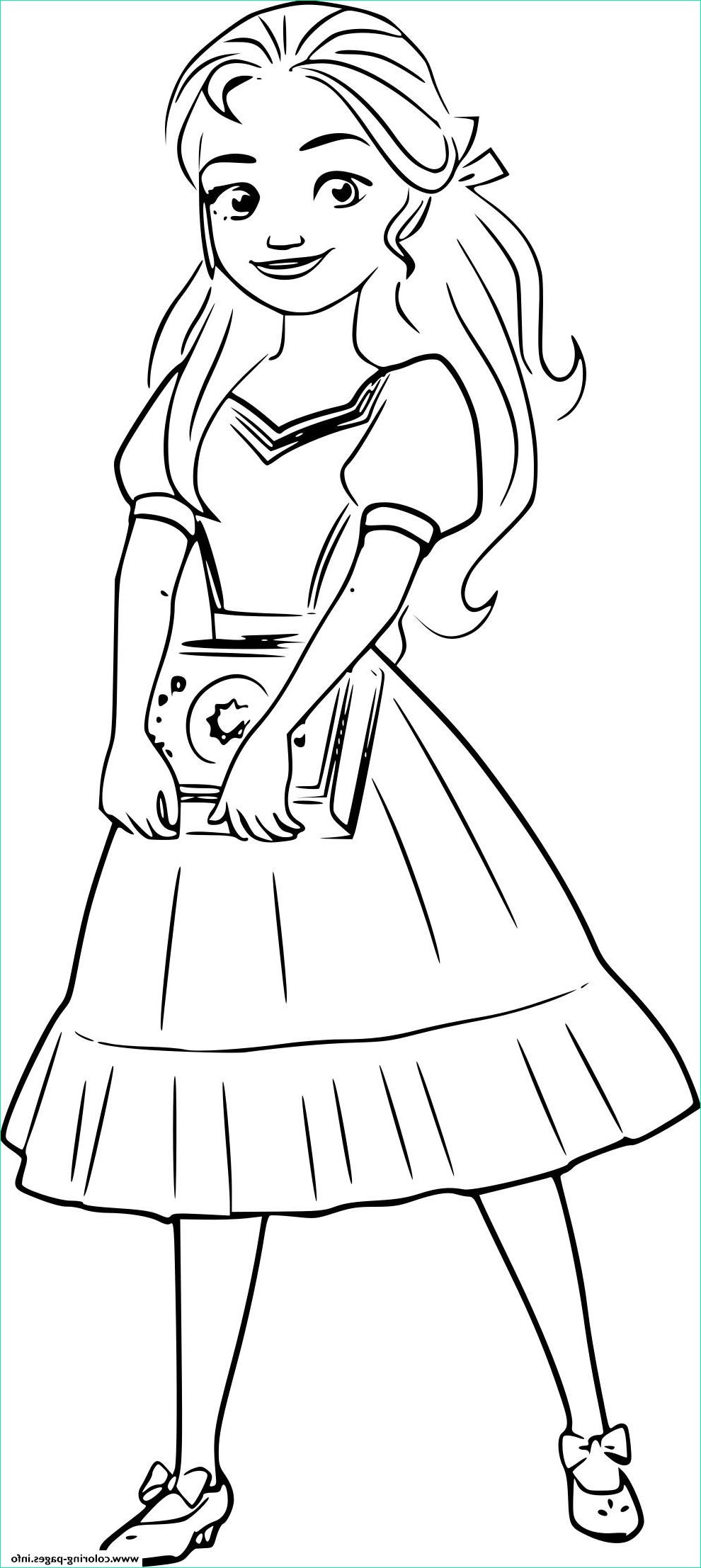 princess isabel elena of avalor printable coloring pages book