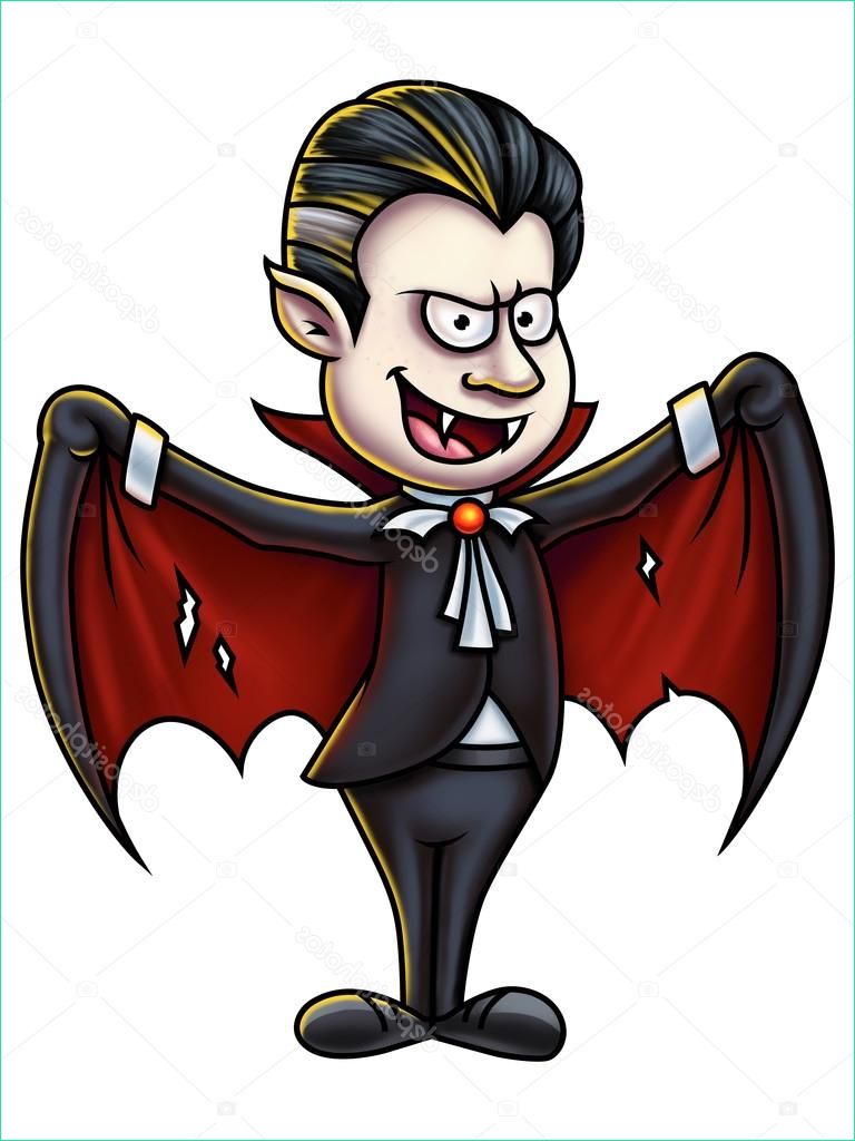 stock photo dracula vampire cartoon character digital