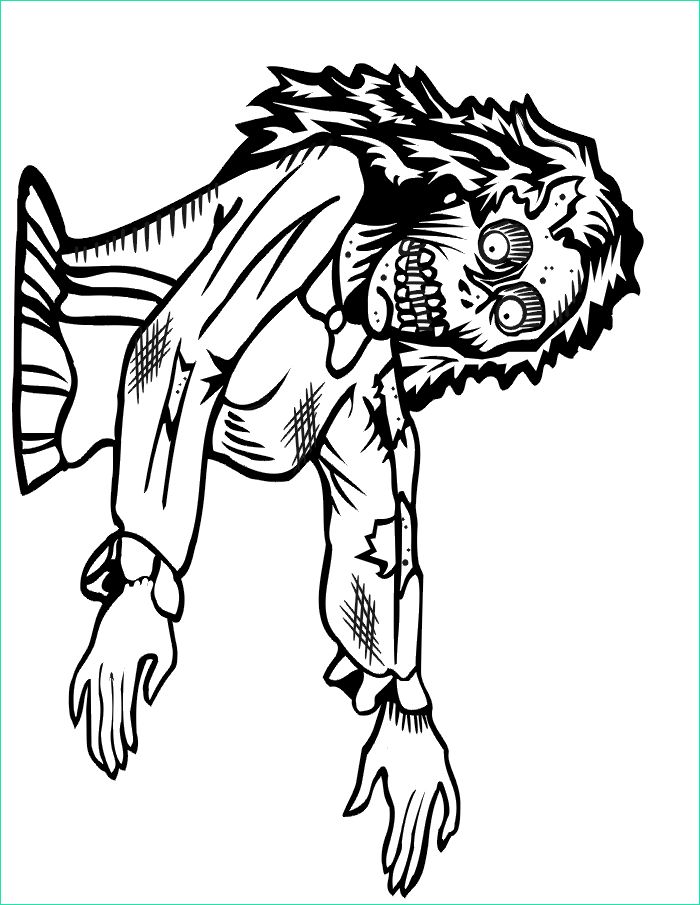 scary monster coloring pages