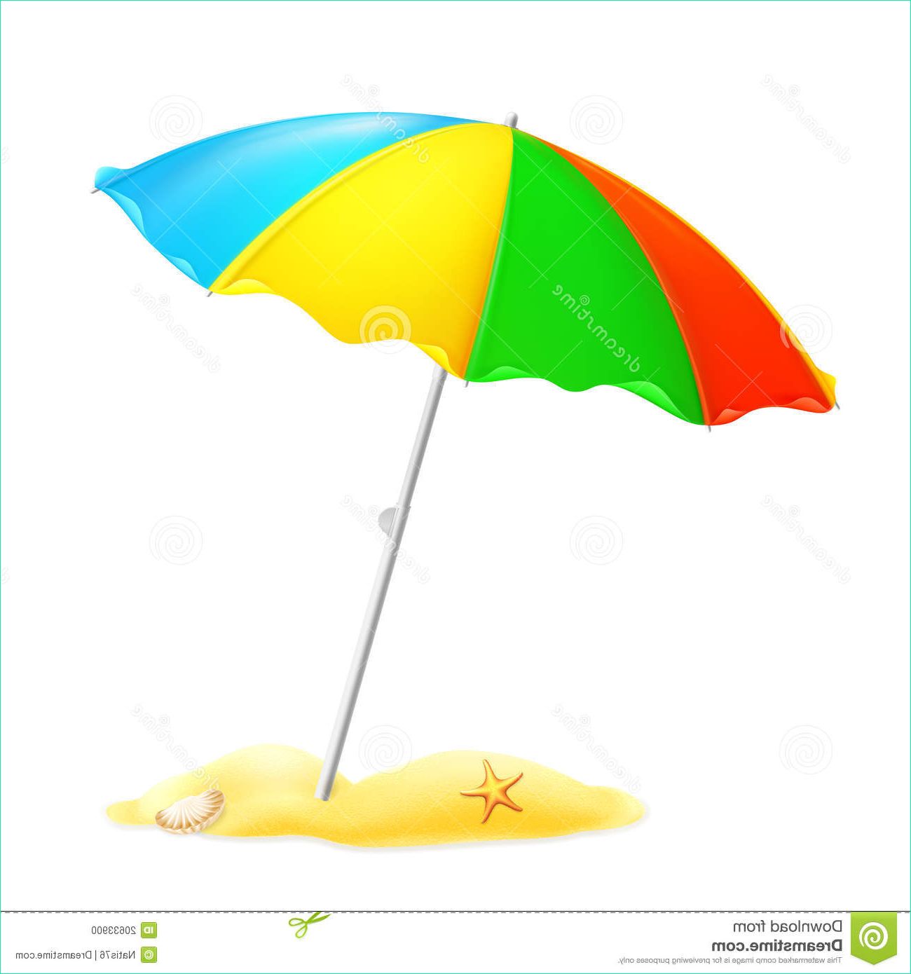 photo stock parasol de plage image