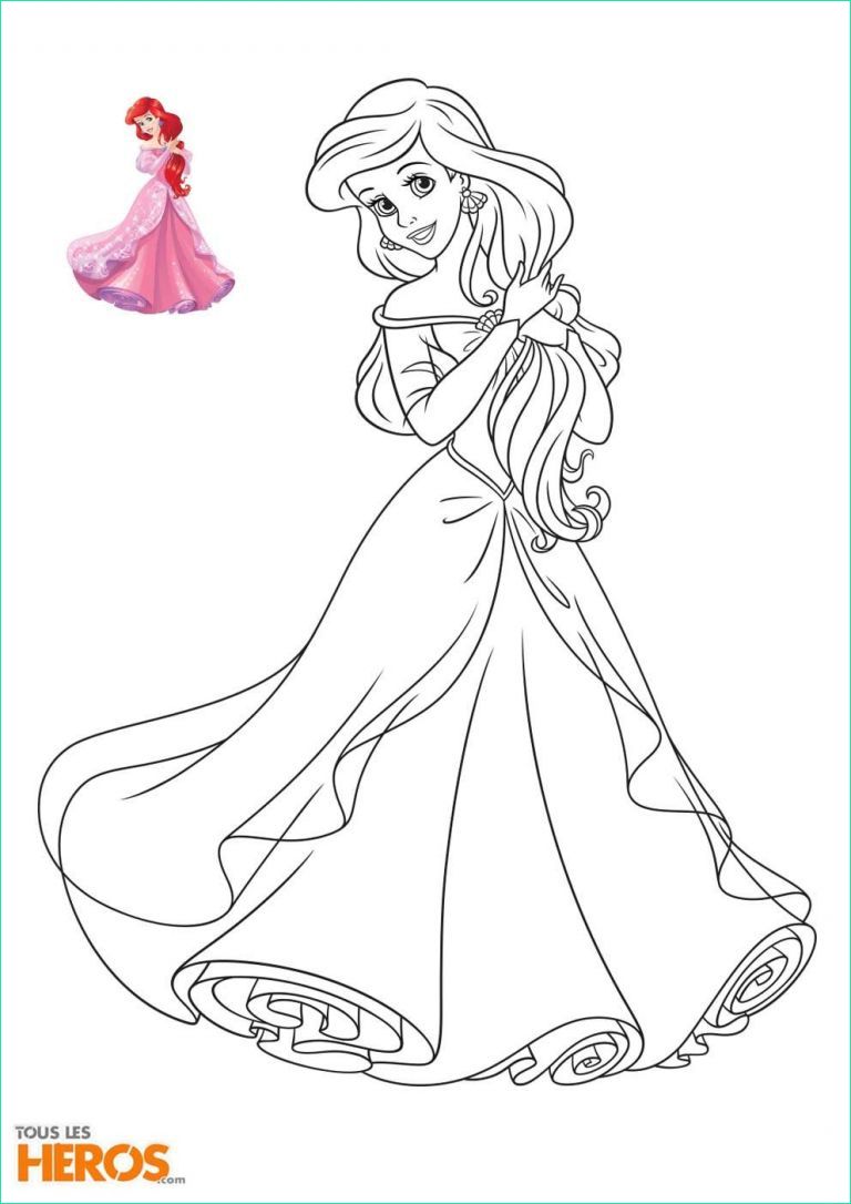 dessin a colorier disney princesse elegant photos coloriez les princesses de disney sur le blog de tous les