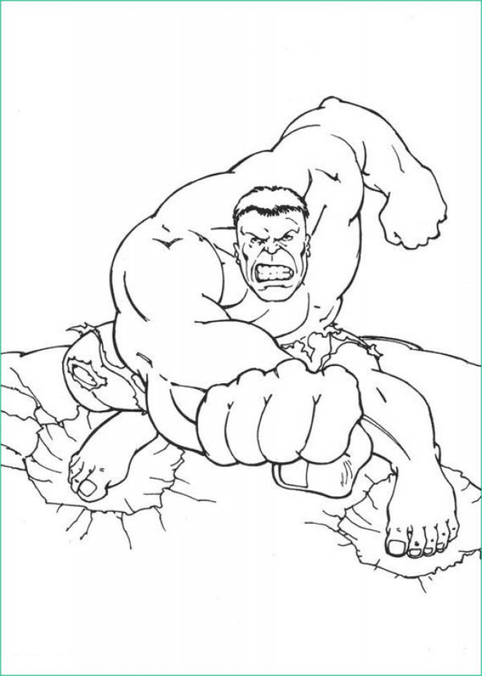 hulk coloring pages online
