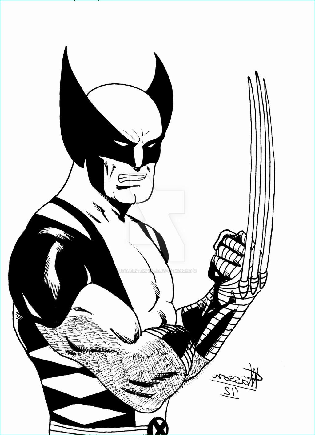 Wolverine Uncanny Avengers sketch